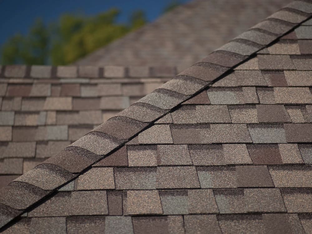 Landmark Heather Blend shingles